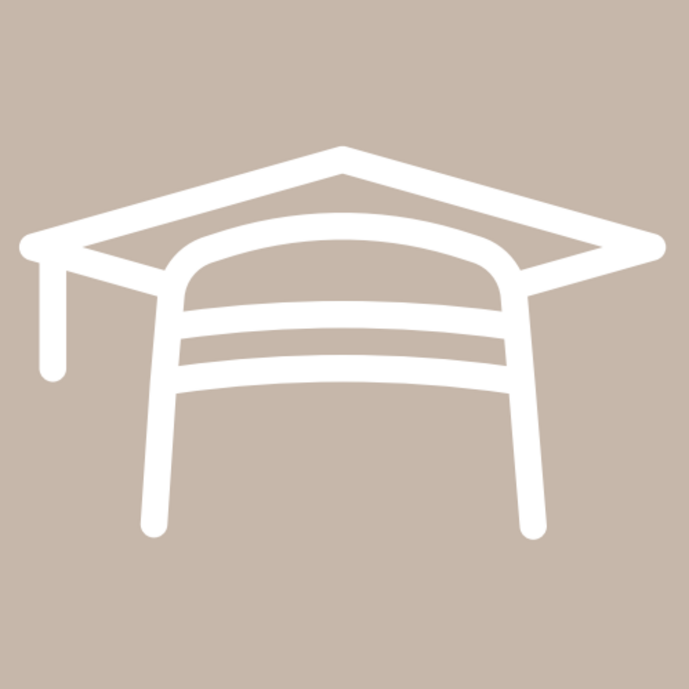 Grafik einer Akademikerkappe