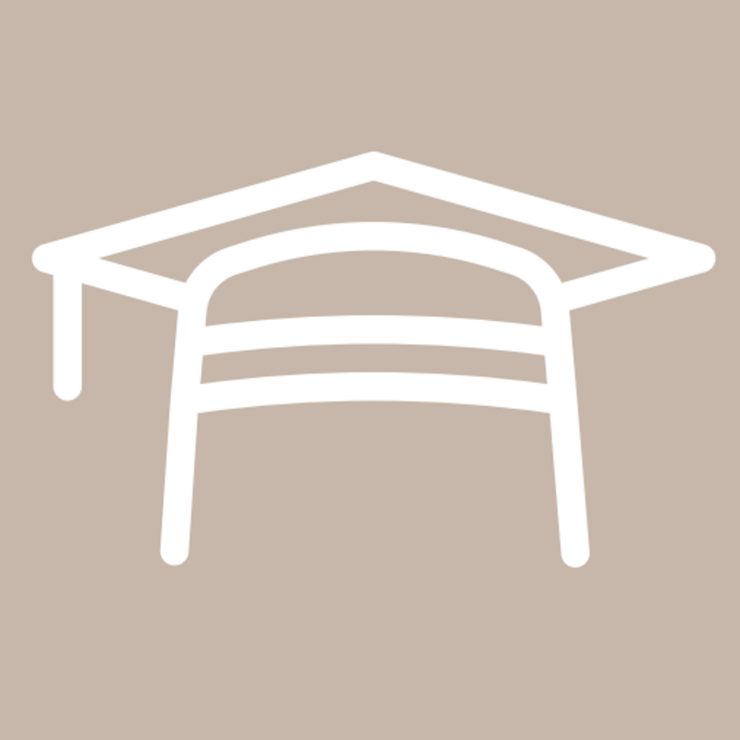 Grafik eines Akademikerhutes